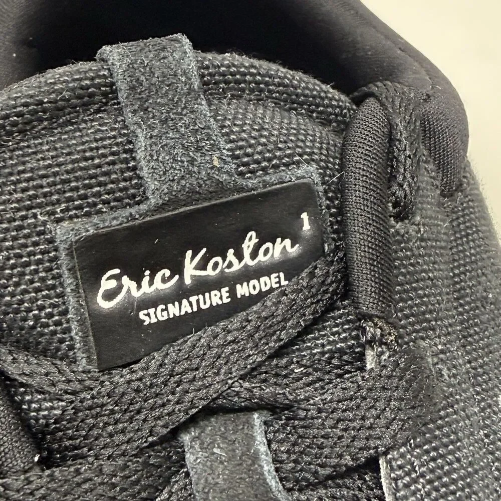 Nike SB Eric Koston 1 Sneakers Shoes Mens 12 Black Gray Lunarlon Skate 2012